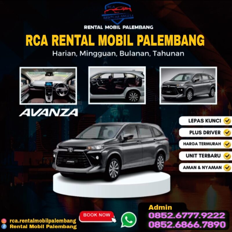 Rental Mobil Avanza Palembang